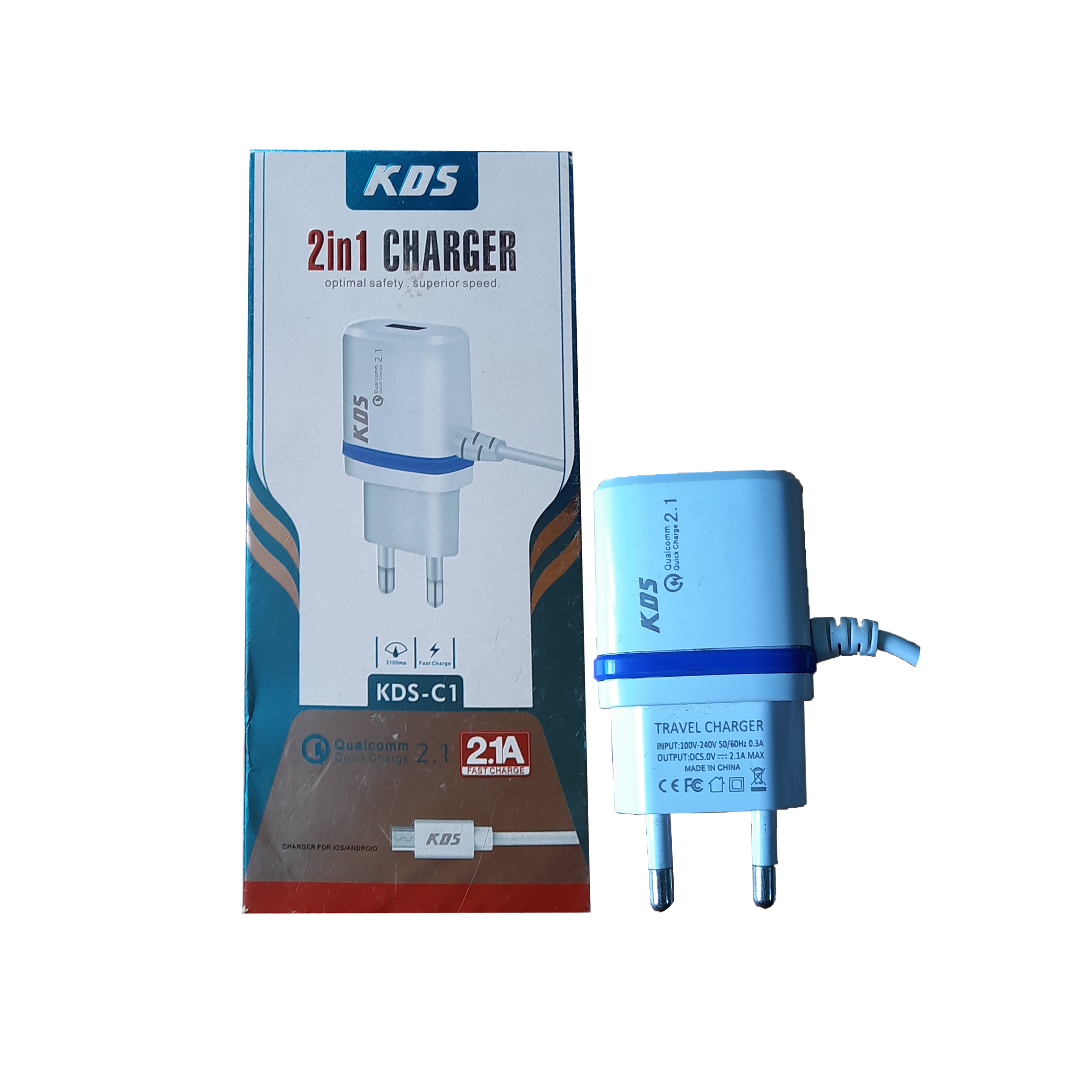 Type E KDS 2.1 Amp Charger